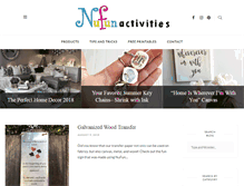 Tablet Screenshot of nufunactivities.com